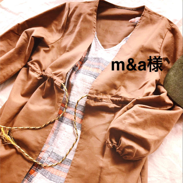 m&a様10/16 キッズ/ベビー/マタニティのキッズ服女の子用(90cm~)(ジャケット/上着)の商品写真