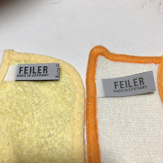 FEILER(フェイラー)のフェイラー スタイ 二枚セット キッズ/ベビー/マタニティのこども用ファッション小物(ベビースタイ/よだれかけ)の商品写真