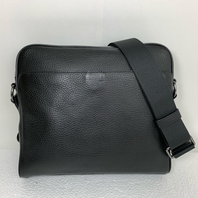 極美品★コーチ メンズ COACH レザー パッチワーク ショルダーバッグ★