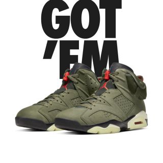 ナイキ(NIKE)のNIKE AIR JORDAN6 TRAVIS SCOTT(スニーカー)