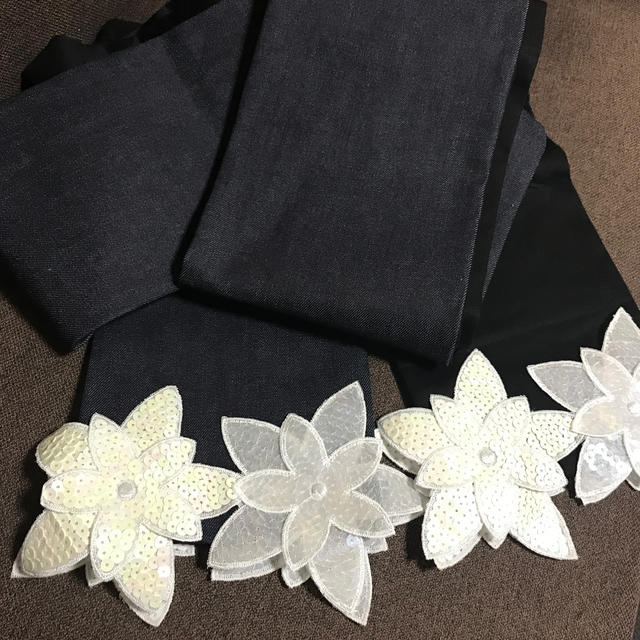 半幅帯 スパンコール花 の通販 By みよ S Shop ラクマ 半幅帯 スパンコール花 の通販 By みよ S Shop ラクマ