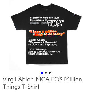 オフホワイト(OFF-WHITE)のVirgil Abloh MCA T-Shirt XL 黒　2枚セット(Tシャツ/カットソー(半袖/袖なし))