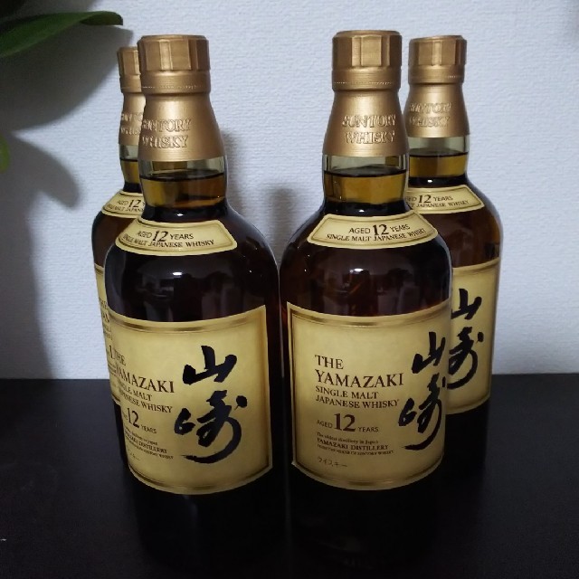 酒山崎12年 サントリー  4本セット