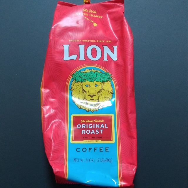 ライオンコーヒー大袋オリジナルロースト(６８０g) 食品/飲料/酒の飲料(コーヒー)の商品写真