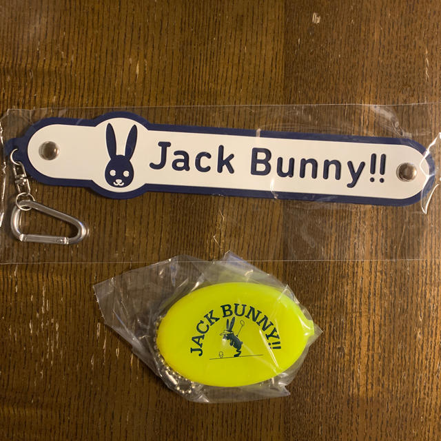 PEARLY GATES(パーリーゲイツ)のジャックバニー オリジナルタオルホルダー コインケース セット スポーツ/アウトドアのゴルフ(その他)の商品写真