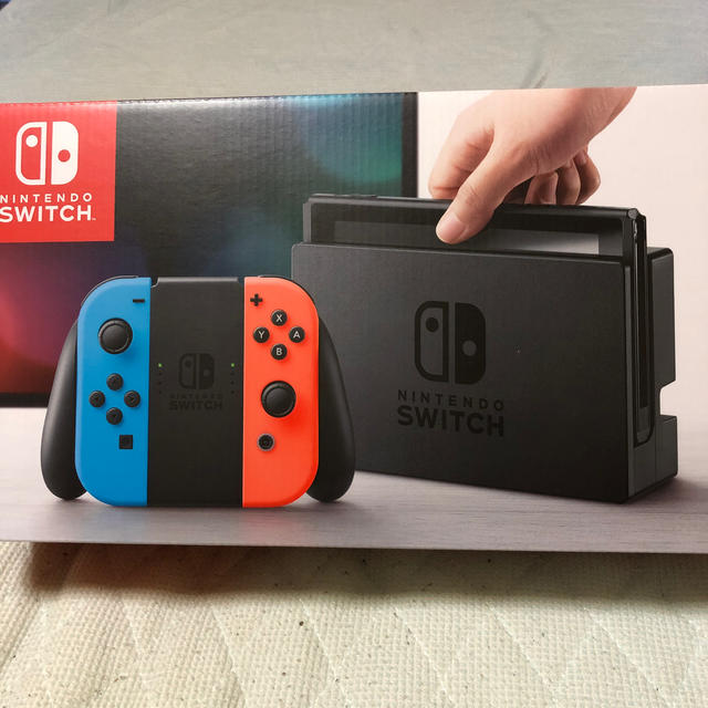 新品 Nintendo Switch ネオン スイッチ　クーポン付き