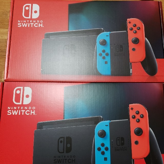 新品未開封 ニンテンドースイッチ ネオンカラー　2台セット