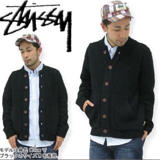 ステューシー(STUSSY)の新品 ステューシー ニットカーディガン(カーディガン)