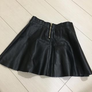 エイチアンドエム(H&M)のH＆M レザー風スカート 130(スカート)