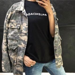 ザラ(ZARA)のバレンシアガ　Tシャツ(Tシャツ(半袖/袖なし))