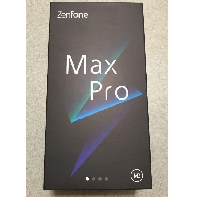 ASUS(エイスース)のZenfone Max Pro M2 スマホ/家電/カメラのスマートフォン/携帯電話(スマートフォン本体)の商品写真