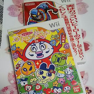 バンダイ(BANDAI)の◇Wii たまごっちのピカピカだいとーりょー！・キャプテン★レインボー２本セット(家庭用ゲームソフト)