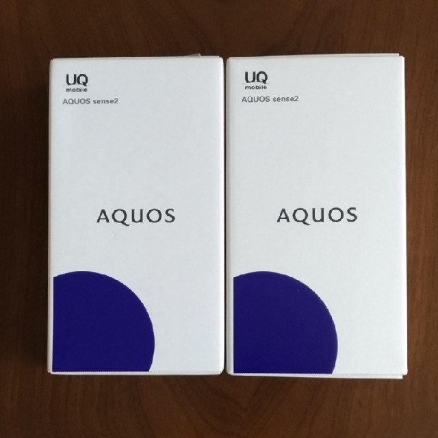 SHARP - AQUOS sense2 白 2台セット