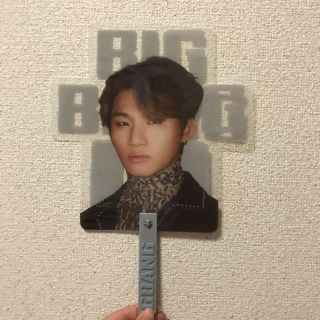 ビッグバン(BIGBANG)のBIGBANG テソン　透明　クリア　団扇　うちわ(アイドルグッズ)