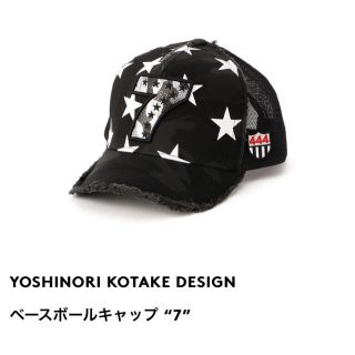 ヨシノリコタケ(YOSHINORI KOTAKE)の渋野日向子 着用　メッシュキャップNo.7 ヨシノリコタケ(キャップ)