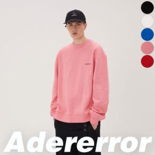 メゾンキツネ(MAISON KITSUNE')のadererrorピンクスウェット(スウェット)