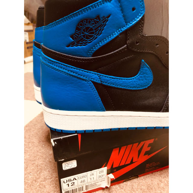 靴/シューズ【証明書付き】 Nike air Jordan 1 royal 2017