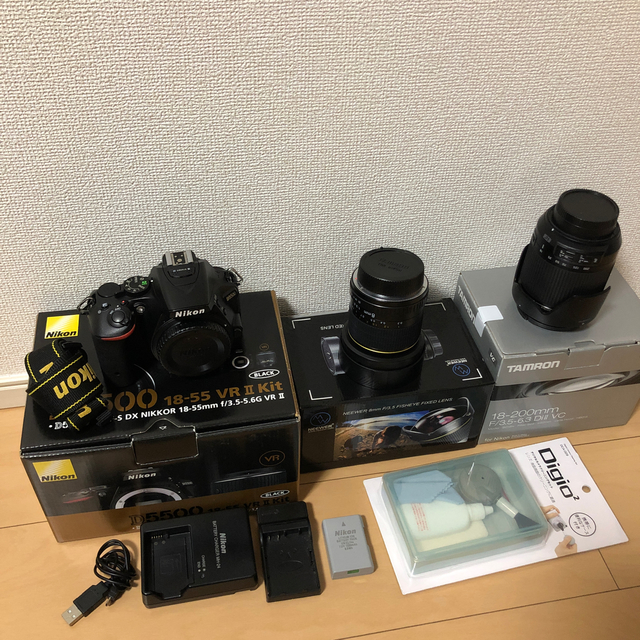 nikon d5500 一眼レフ デジタルカメラ入門機