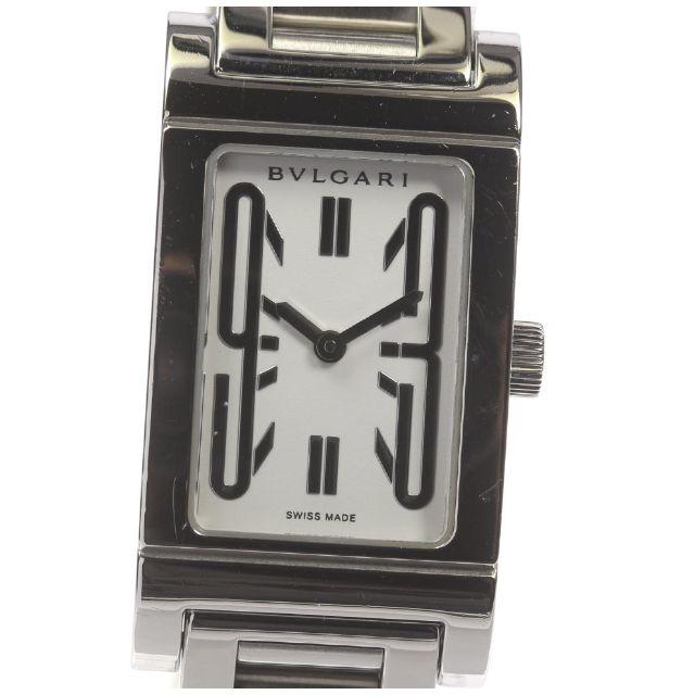 BVLGARI ブルガリ RT39S レッタンゴロ QZ レディーズ腕時計