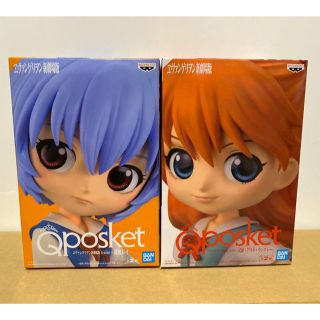 バンプレスト(BANPRESTO)のQposket エヴァンゲリヲン フィギュア 2体セット！(アニメ/ゲーム)