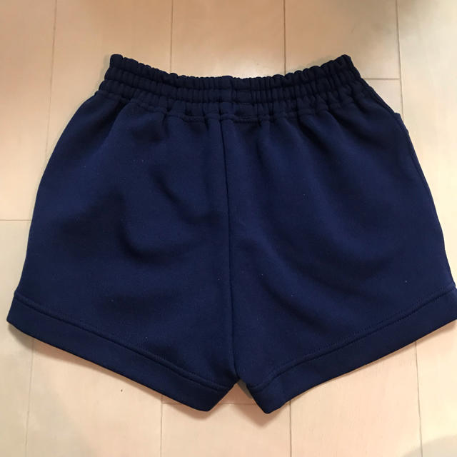 体操着 ズボン 紺色 110サイズ キッズ/ベビー/マタニティのキッズ服男の子用(90cm~)(パンツ/スパッツ)の商品写真