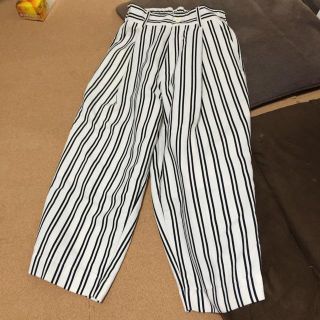 ダブルクローゼット(w closet)のダブルクローゼット♡ワイドパンツ(クロップドパンツ)