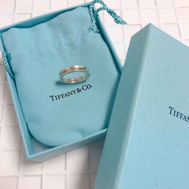 Tiffany ティファニー 指輪 13号 別売り クロス付き