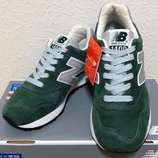 ニューバランス(New Balance)のUSA製✨M1400MG 23cm ニューバランス 緑 グリーン (スニーカー)