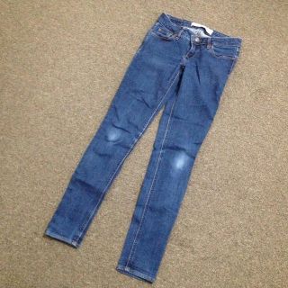 アバクロンビーアンドフィッチ(Abercrombie&Fitch)のアバクロ♡ストレッチスキニージーンズXS(デニム/ジーンズ)