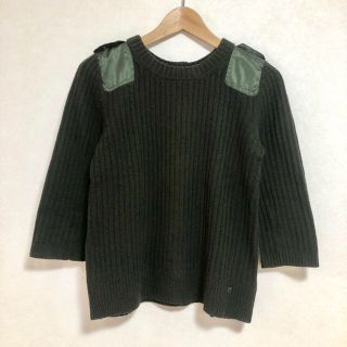 ミュベールワーク(MUVEIL WORK)の美品 muveil  ミュベール リブ ニット (ニット/セーター)