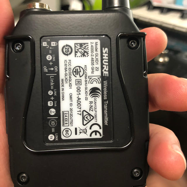 れなとがあ 専用 おまけ付き SHURE GLXD16 ワイヤレス チューナー機能