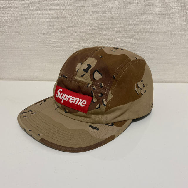 Supreme washed camp cap camo