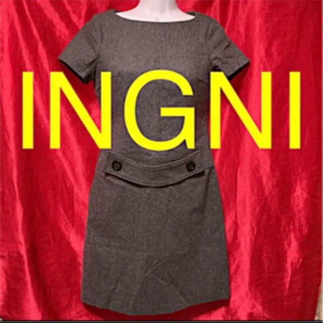 INGNI(イング)の【美品】INGNIワンピース^_^ レディースのワンピース(ひざ丈ワンピース)の商品写真