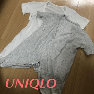 ユニクロ(UNIQLO)のもちょ様専用【大処分】ユニクロ コンビ肌着2枚セット(肌着/下着)