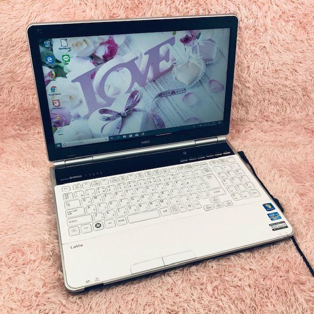 早い者勝ち❤人気の白いNEC❤Corei7/高速SSD240/ブルーレイ スマホ/家電/カメラのPC/タブレット(ノートPC)の商品写真