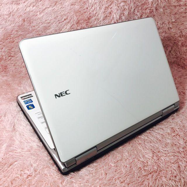 早い者勝ち❤人気の白いNEC❤Corei7/高速SSD240/ブルーレイ スマホ/家電/カメラのPC/タブレット(ノートPC)の商品写真