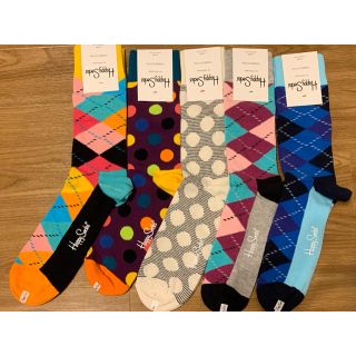 ビームス(BEAMS)のハッピーソックス happy socks 5足 定価7,150円(ソックス)