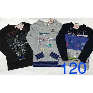 マザウェイズ(motherways)の★ロンT 120センチ　3枚セット　マザウェイズ(Tシャツ/カットソー)