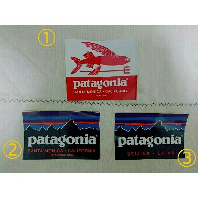 patagonia(パタゴニア)の【購入者55537722様専用】パタゴニアステッカー スポーツ/アウトドアのアウトドア(その他)の商品写真