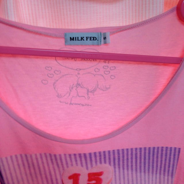 MILKFED.(ミルクフェド)のmilkfed 15th ケーキ T レディースのトップス(Tシャツ(半袖/袖なし))の商品写真