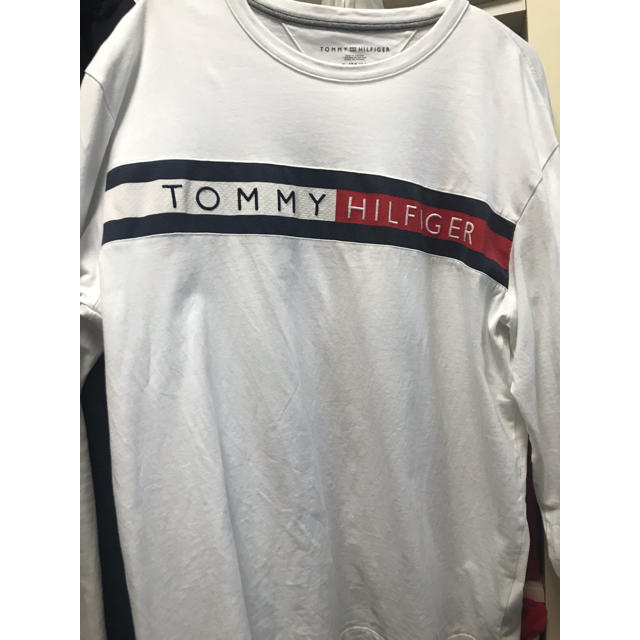 TOMMY HILFIGER(トミーヒルフィガー)のトミーヒルフィガー  ロングティーシャツ メンズのトップス(Tシャツ/カットソー(七分/長袖))の商品写真
