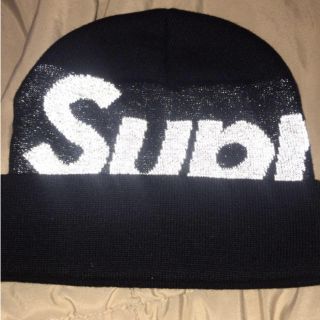 シュプリーム(Supreme)のsupreme big logo refrective beanie(ニット帽/ビーニー)