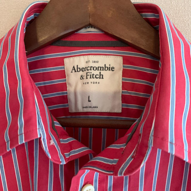 Abercrombie&Fitch(アバクロンビーアンドフィッチ)のアバクロ長袖シャツ　メンズL メンズのトップス(シャツ)の商品写真