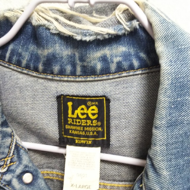 Lee - Lee リー☆リー ライダース☆デニムジャケットSize[XL Lee - Lee リー☆リー ライダース☆デニムジャケットSize[XL