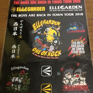 ワンオクロック(ONE OK ROCK)のELLEGARDEN &ワンオク ステッカー(ミュージシャン)