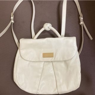 マークバイマークジェイコブス(MARC BY MARC JACOBS)のマークバイ　リュック　ホワイト(リュック/バックパック)