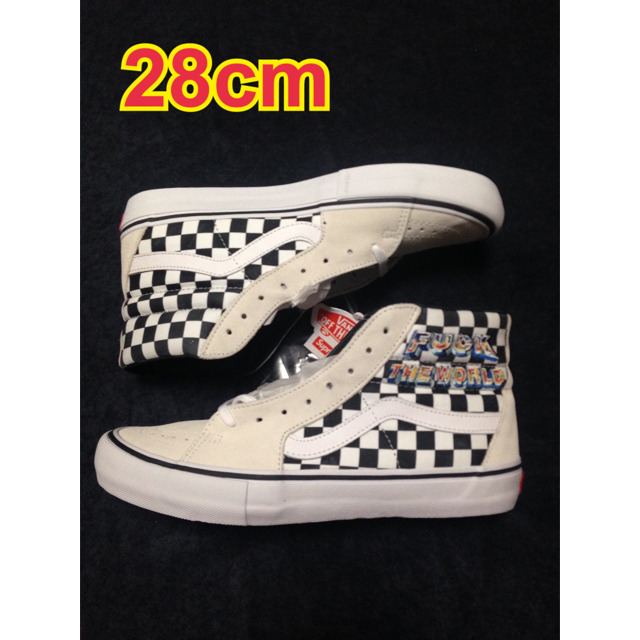 Supreme®/Vans® FTW Sk8-Hi 【28cm】WhiteSIZE