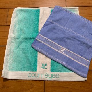 クレージュ(Courreges)のクレージュハンドタオル、ミニタオル(タオル/バス用品)