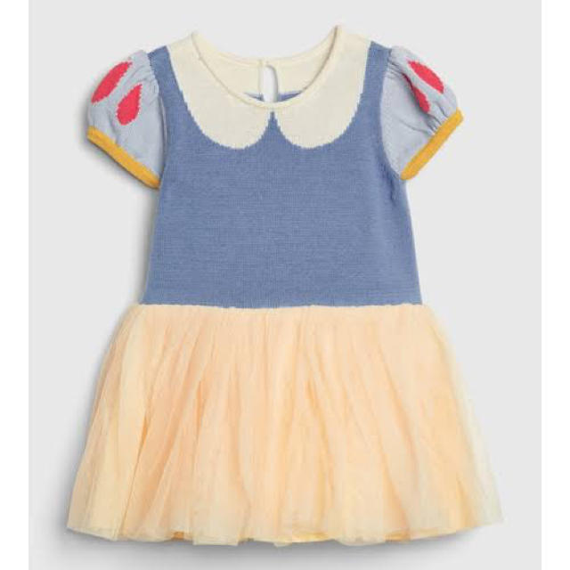 babyGAP(ベビーギャップ)のBabygap Disney Baby Snow Whiteワンピース 白雪姫 キッズ/ベビー/マタニティのベビー服(~85cm)(ワンピース)の商品写真