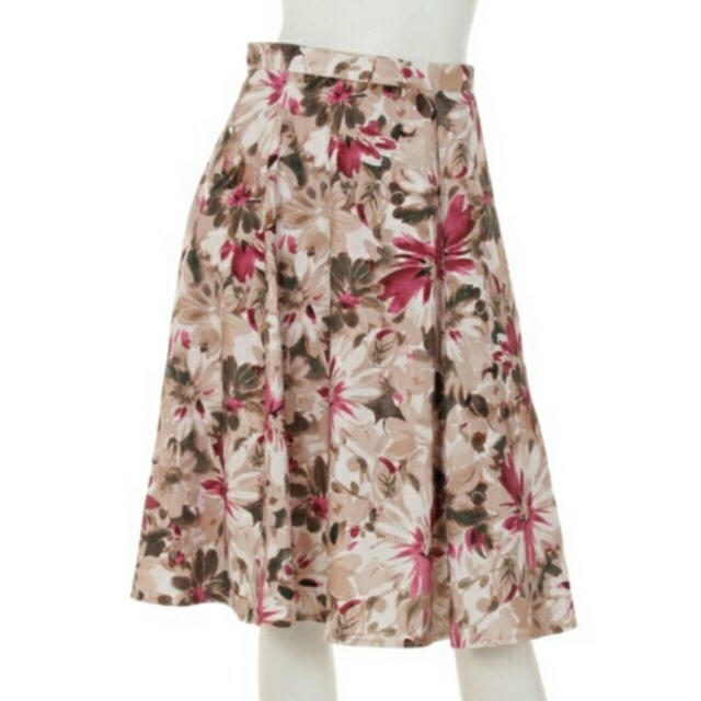 JUSGLITTY(ジャスグリッティー)のジャスグリッティー  シックフラワースカート レディースのスカート(ひざ丈スカート)の商品写真